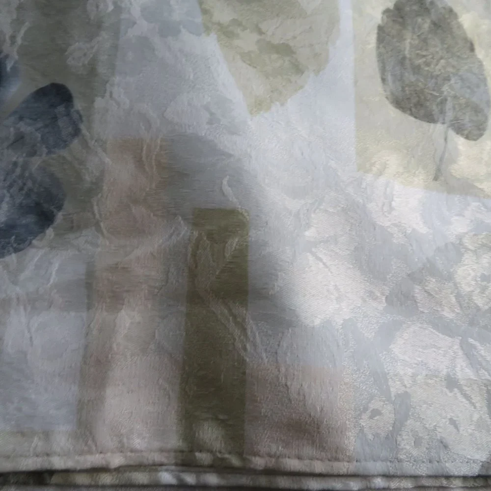 Vintage Croscill Cal King Bed Skirt Multicolor Spa Leaf 14